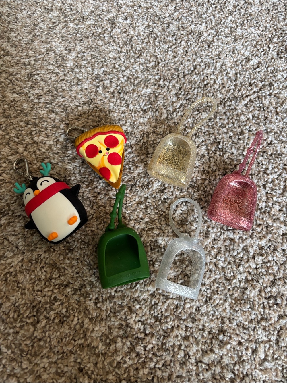Pocket Bac Holder Bundle of 6 & Pizza Hand Sanitizer Holders